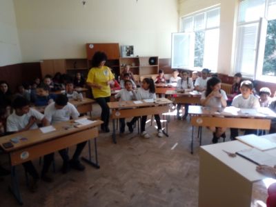 Вълнения преди изявата - ОУ Васил Левски - Преселенци
